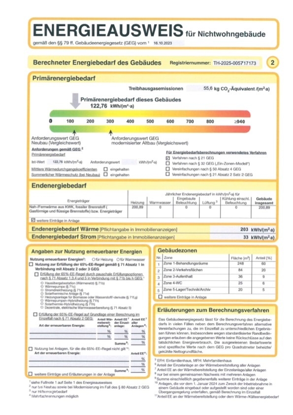 Energieausweis Seite 2 
